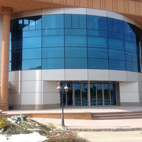 Curtain walls/ alum. Cladding