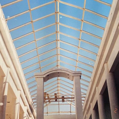 skylight of Rabwa mall el sheikh zayed