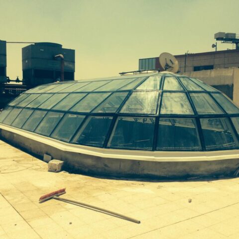 Oil libya factory skylight
