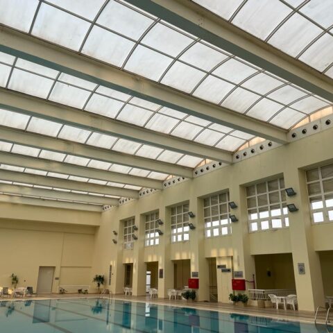 al rehab club – pool skylight